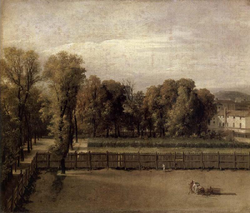 View of the Garden of the Palais du Luxembourg, Jacques-Louis David